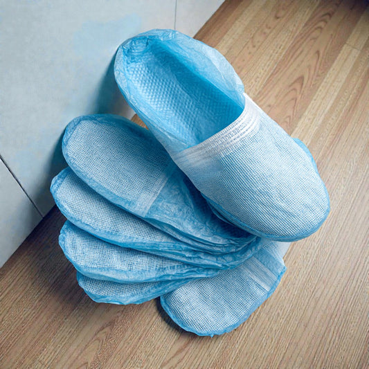 Zonlu Premium Non-Slip Disposable Shoe Covers
